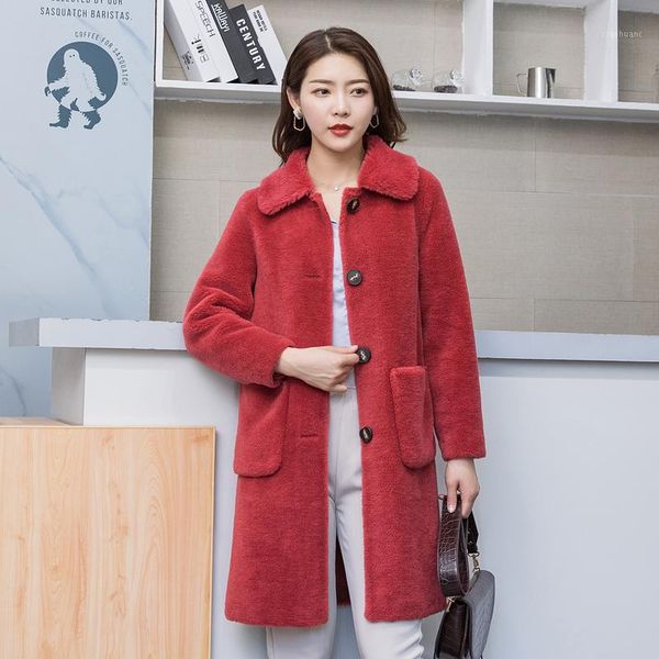 100% wool coats and jackets women long coat real sheep shearling fur coat 2019 winter jacket women a2611, Black
100% wool coats and jackets women long coat real sheep shearling fur coat 2019 winter jacket women a2611, Black