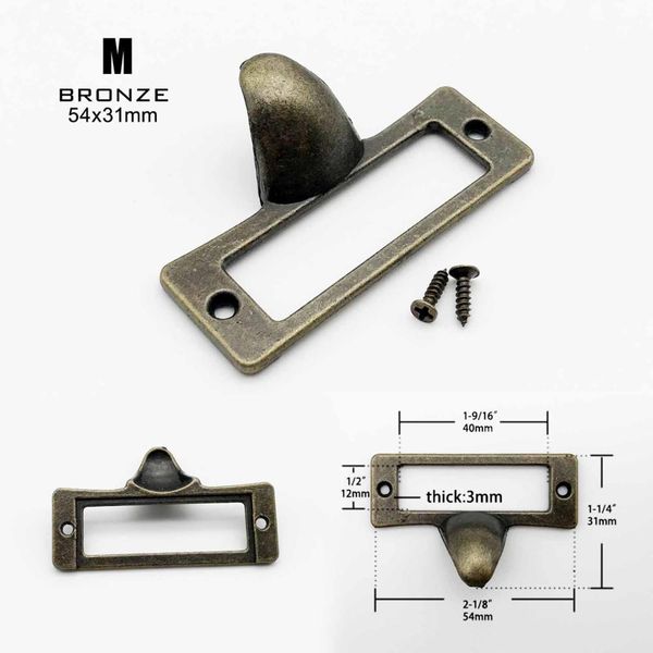 2pcs small heavy duty brass black decorative furniture cabinet drawer label pull tag frame handle file name card holder wmttjn
2pcs small heavy duty brass black decorative furniture cabinet drawer label pull tag frame handle file name card holder wmttjn