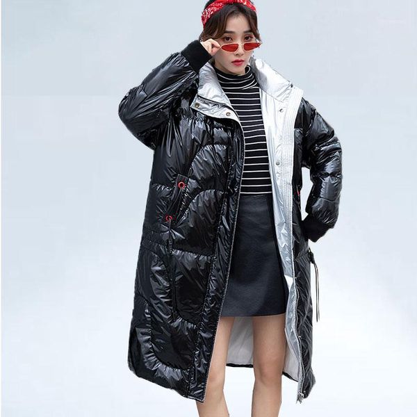 winter women down jacket white duck down coat thicken warm jacket female plus size long coats waterproof parka1, Black
winter women down jacket white duck down coat thicken warm jacket female plus size long coats waterproof parka1, Black