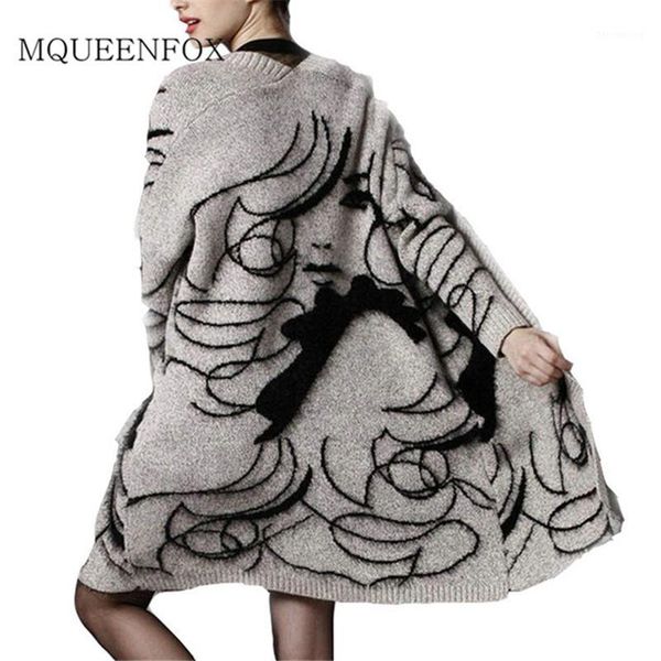 women's sweater cardigans 2019 ladies human face harajuku sweater outerwear spring autumn long sleeve knit cardigan coat1, White
women's sweater cardigans 2019 ladies human face harajuku sweater outerwear spring autumn long sleeve knit cardigan coat1, White