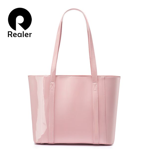 realer women handbag waterproof microfiber synthetic leather bag female large capacity shoulder bag shopping tote bags sweet
realer women handbag waterproof microfiber synthetic leather bag female large capacity shoulder bag shopping tote bags sweet