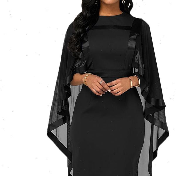 fashion women cape slim round collar cocktail party banquet bodycon dress elegant slim bodycon dress 2021 work shirt dress, Black;gray
fashion women cape slim round collar cocktail party banquet bodycon dress elegant slim bodycon dress 2021 work shirt dress, Black;gray