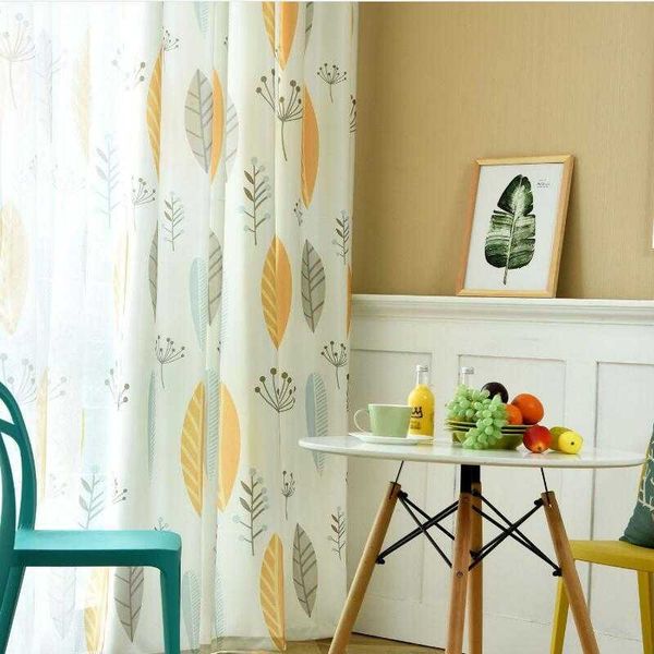 cleon nordic style yellow blue leaf kindergarten curtains for living room children's room linen printing curtain home decoration
cleon nordic style yellow blue leaf kindergarten curtains for living room children's room linen printing curtain home decoration