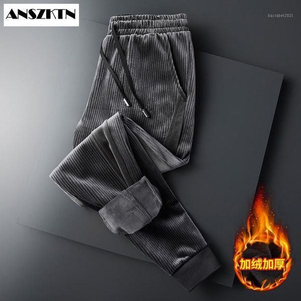 men's pants anszktn quality cashmere trousers men winter plus velvet thick warm men's corduroy loose straight pants1, Black
men's pants anszktn quality cashmere trousers men winter plus velvet thick warm men's corduroy loose straight pants1, Black