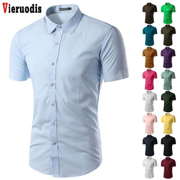 men's summer short sleeve shirt 2020 new mens camisa social masculina chemise homme solid color business slim fit shirts 56311, White;black
men's summer short sleeve shirt 2020 new mens camisa social masculina chemise homme solid color business slim fit shirts 56311, White;black