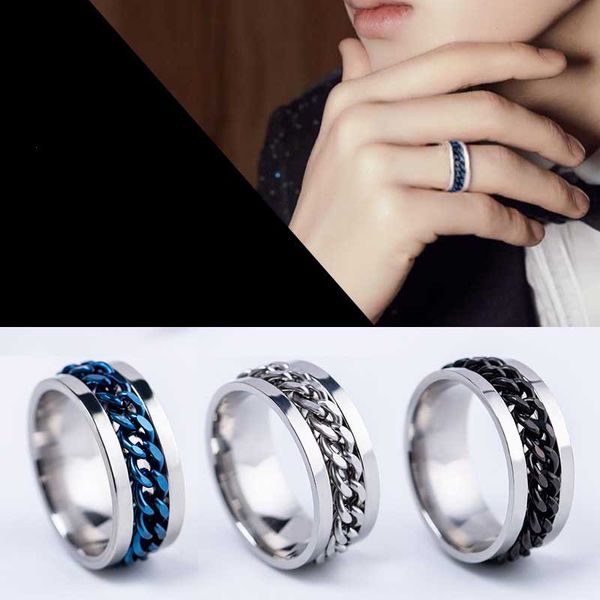 hip hop bottle opener ring for men rotating chain titanium steel rings personalized couple finger band jewelry party favor kimter-k134fa, Slivery;golden
hip hop bottle opener ring for men rotating chain titanium steel rings personalized couple finger band jewelry party favor kimter-k134fa, Slivery;golden