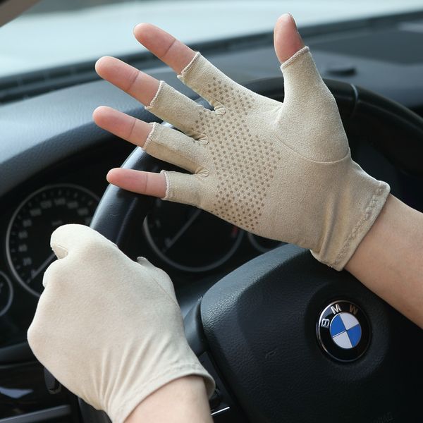 suede summer gloves male female thin semi-finger gloves anti-slip breathable sweat absorption driving mittens sz007w-9 201021, Blue;gray
suede summer gloves male female thin semi-finger gloves anti-slip breathable sweat absorption driving mittens sz007w-9 201021, Blue;gray