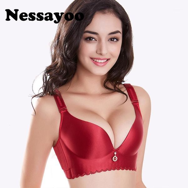 big size seamless bra glossy push up bras lingerie wire intimate 34 36 38 40 42 44 46 48 50 c d e underwear for women1, Red;black
big size seamless bra glossy push up bras lingerie wire intimate 34 36 38 40 42 44 46 48 50 c d e underwear for women1, Red;black