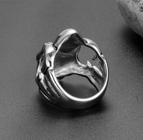 titanium europe vintage personality men's hallowmas skull steel ring mix size rc-126, Silver
titanium europe vintage personality men's hallowmas skull steel ring mix size rc-126, Silver