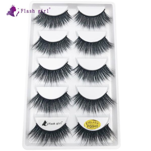 false eyelashes fg940 5 pairs/1box 3d mink eyelash faux lashes extensions natural thick
false eyelashes fg940 5 pairs/1box 3d mink eyelash faux lashes extensions natural thick