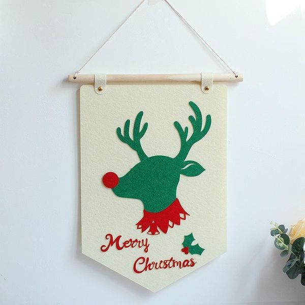 christmas new year holiday wall decoration flag felt cloth deer santa claus felt cloth hanging decoration1
christmas new year holiday wall decoration flag felt cloth deer santa claus felt cloth hanging decoration1