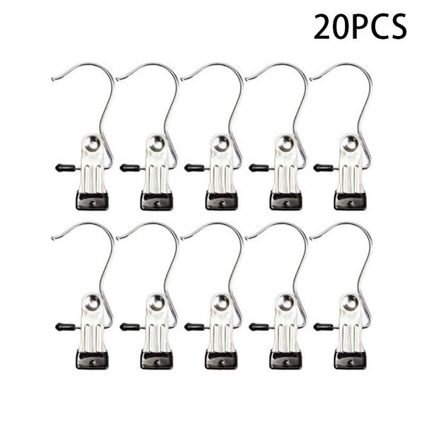 20 pcs multifunctional hanger holder clips hooks boot clothes organizer home travel laundry rack tool women children
20 pcs multifunctional hanger holder clips hooks boot clothes organizer home travel laundry rack tool women children