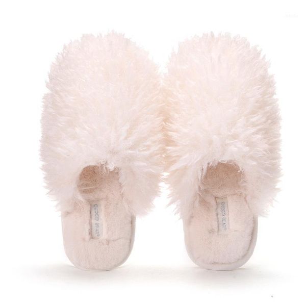 slippers home women winter warm fluffy slip on flats slides white female faux fur plush mules footwear1, Black
slippers home women winter warm fluffy slip on flats slides white female faux fur plush mules footwear1, Black