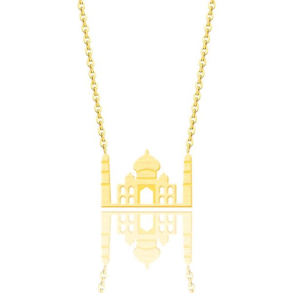 pendant necklaces drop stainless steel exquisite castle necklace child's gold color fairy tale building for women colar, Silver
pendant necklaces drop stainless steel exquisite castle necklace child's gold color fairy tale building for women colar, Silver