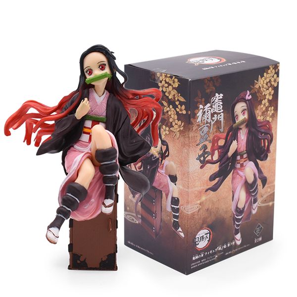 16cm anime figures demon slayer kamado nezuko with box action figurals collectible model pvc doll birthday gift q1215
16cm anime figures demon slayer kamado nezuko with box action figurals collectible model pvc doll birthday gift q1215