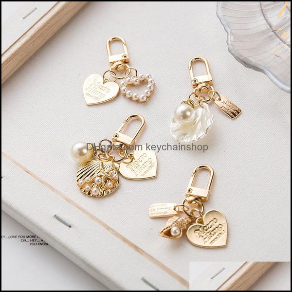 keychains fashion accessories cute love letter shell conch pearl keychain girl bag charm car keyring gold-color gift for lover trinket drop, Silver
keychains fashion accessories cute love letter shell conch pearl keychain girl bag charm car keyring gold-color gift for lover trinket drop, Silver