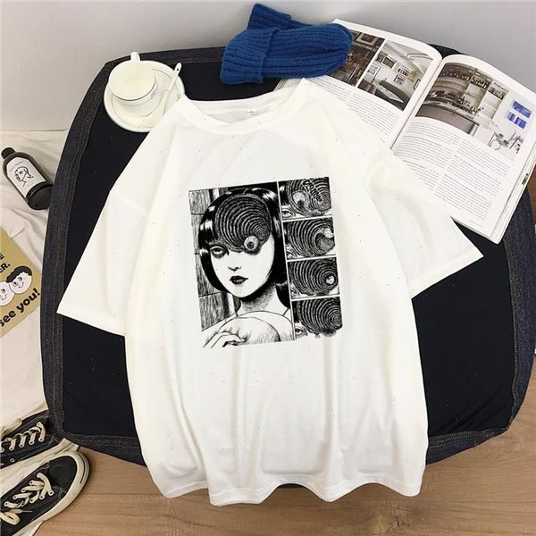 new novelty style print horror comics japan harajuku tumblr summer fashion women tee ulzzang casual plus size funny t shirt, White
new novelty style print horror comics japan harajuku tumblr summer fashion women tee ulzzang casual plus size funny t shirt, White