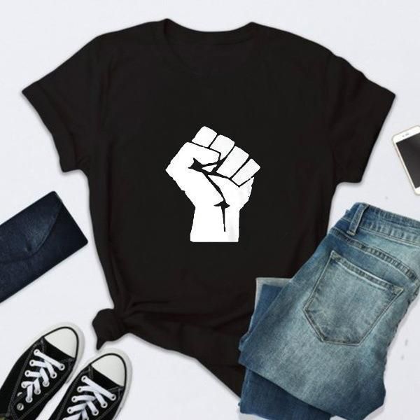 black lives matter t-shirt i can't breathe female tees funny for korean clothing graphic harajuku t-shirt ulzzang women, White
black lives matter t-shirt i can't breathe female tees funny for korean clothing graphic harajuku t-shirt ulzzang women, White