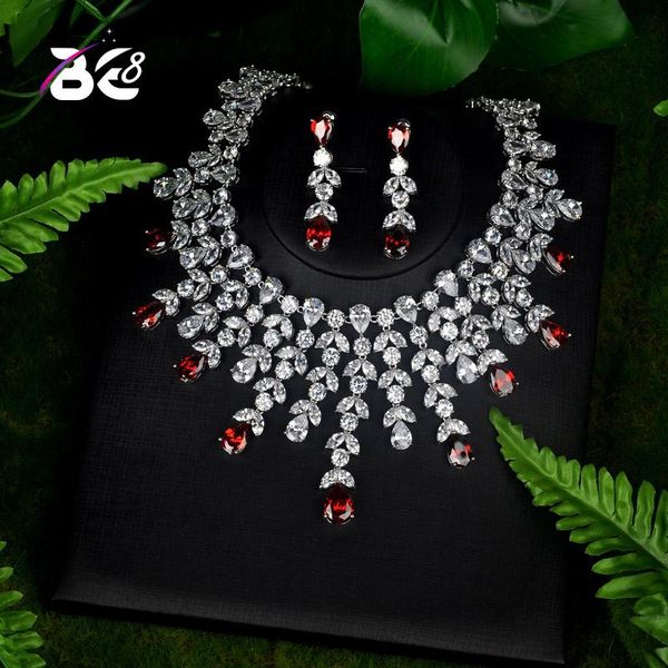 be 8 elegent sparkling big water drop red cubic zirconia jewely sets for bridal wedding brilliant bijoux for women s084, Silver
be 8 elegent sparkling big water drop red cubic zirconia jewely sets for bridal wedding brilliant bijoux for women s084, Silver