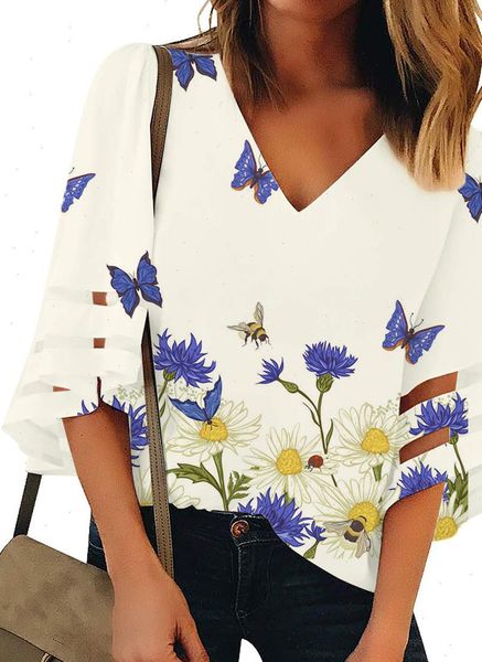 new fashion v neck shirt loose casual shirt woman shirt temperament women drop shipping good quality, White
new fashion v neck shirt loose casual shirt woman shirt temperament women drop shipping good quality, White