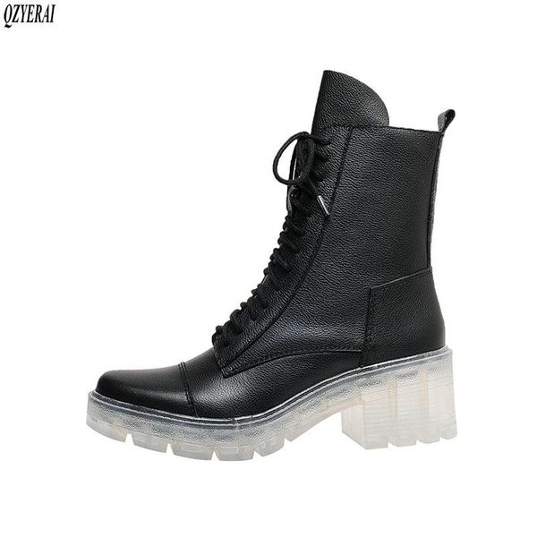 boots the genuine leather women's lace-up high-heeled shoes size 34-39, Black
boots the genuine leather women's lace-up high-heeled shoes size 34-39, Black