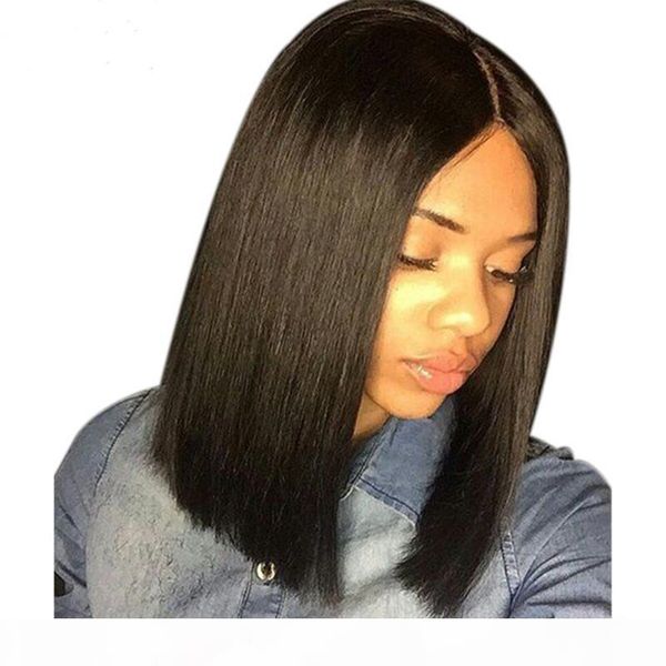 short bob straight lace front human hair for black women wigs with baby hair brazilian remy wigs 150 density natural color, Black;brown
short bob straight lace front human hair for black women wigs with baby hair brazilian remy wigs 150 density natural color, Black;brown