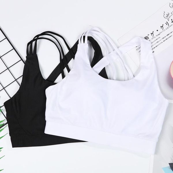 gym clothing sport bras women casual sports fitness solid bra beautiful back elasticity breathable yoga blouse sujetador deportivo mujer @40, White;black
gym clothing sport bras women casual sports fitness solid bra beautiful back elasticity breathable yoga blouse sujetador deportivo mujer @40, White;black