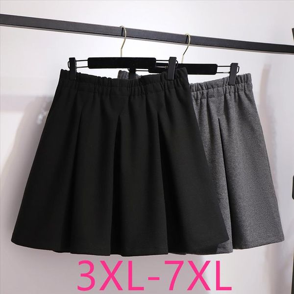 new autumn winter plus size mini skirt for women large casual loose elastic waist pleated skirts black gray 3xl 4xl 5xl 6xl
new autumn winter plus size mini skirt for women large casual loose elastic waist pleated skirts black gray 3xl 4xl 5xl 6xl