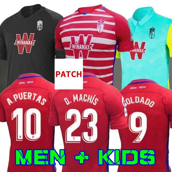 2020 new granada soccer jerseys 19 20 granada club de futbol jersey #18 joselu #15 pedro #11 machis soldado puertas soccer football shirt, Black;yellow
2020 new granada soccer jerseys 19 20 granada club de futbol jersey #18 joselu #15 pedro #11 machis soldado puertas soccer football shirt, Black;yellow