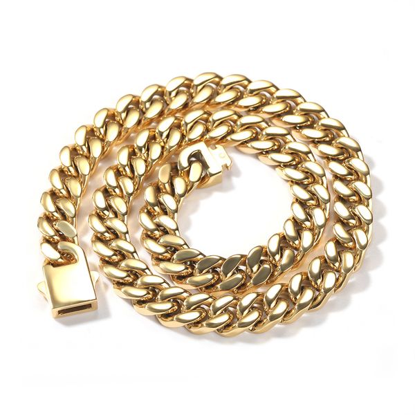stainless steel gold cuban link chain necklace silver mens necklaces hip hop jewelry 8/10/12mm
stainless steel gold cuban link chain necklace silver mens necklaces hip hop jewelry 8/10/12mm