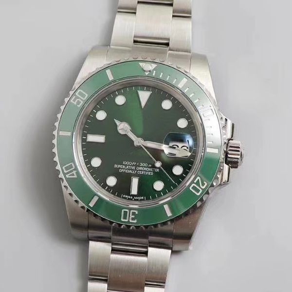 classic deluxe sapphire men mechanical watches eta 2836 eta 3135 movement ceramic bezel 116610ln model 904l stainless steel wrist watch, Slivery;brown
classic deluxe sapphire men mechanical watches eta 2836 eta 3135 movement ceramic bezel 116610ln model 904l stainless steel wrist watch, Slivery;brown