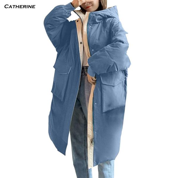women's down & parkas 2021 women winter jacket hooded warm coat plus size green cotton padded female long parka wadded jaqueta feminina, Black
women's down & parkas 2021 women winter jacket hooded warm coat plus size green cotton padded female long parka wadded jaqueta feminina, Black