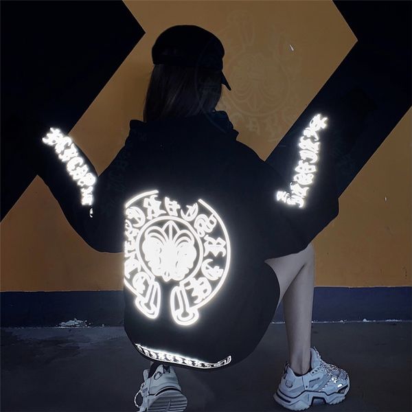 2021 new crosin laser reflective sanskrit letter horseshoe inca fleece thickened hoodie for men and women, Black;gray
2021 new crosin laser reflective sanskrit letter horseshoe inca fleece thickened hoodie for men and women, Black;gray