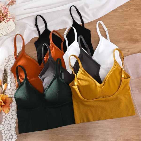 auvinis tank bralette women camisole bra underwear back u-shaped back wearing seamless ladies lingerie1, Black;white
auvinis tank bralette women camisole bra underwear back u-shaped back wearing seamless ladies lingerie1, Black;white