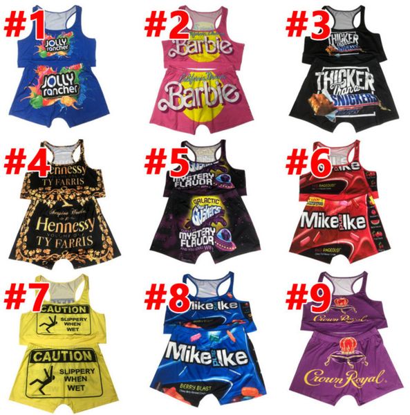 women yoga pants two pieces set letter printed sleeveless vest shorts ladies new fashion colourful pants p965, Gray
women yoga pants two pieces set letter printed sleeveless vest shorts ladies new fashion colourful pants p965, Gray