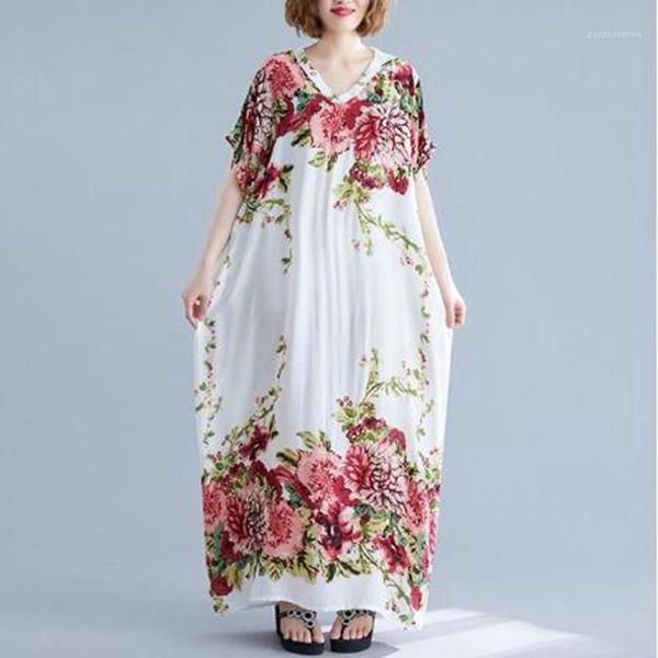 maternity dresses 2021 summer v-neck dress plus size decoration super long women's print holiday dress1, White
maternity dresses 2021 summer v-neck dress plus size decoration super long women's print holiday dress1, White