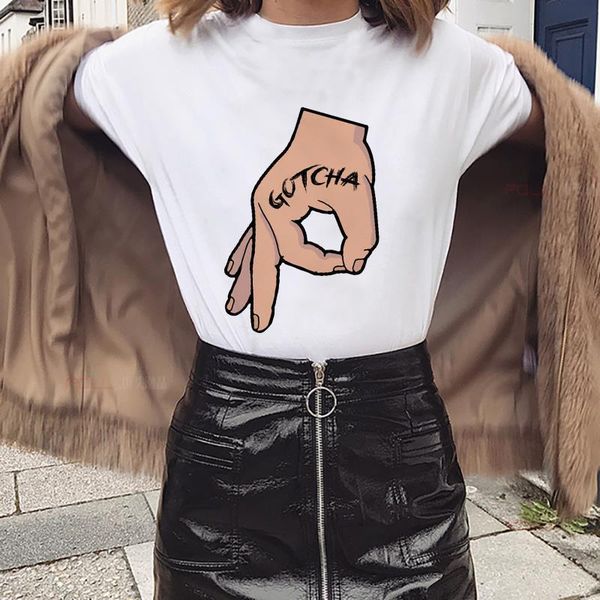 harajuku women t-shirt gesture printed summer female for lady funny aesthetic round neck short sleeve t-shirts streetwear, White
harajuku women t-shirt gesture printed summer female for lady funny aesthetic round neck short sleeve t-shirts streetwear, White