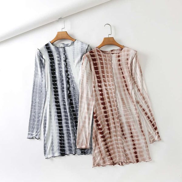 gyy / 1069et 2020 style women's new long sleeve stretch slim tie dye dress, Black;gray
gyy / 1069et 2020 style women's new long sleeve stretch slim tie dye dress, Black;gray