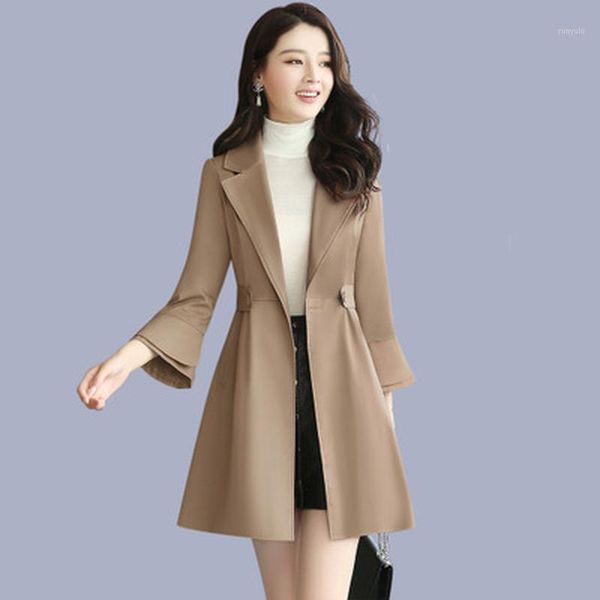 2019 spring and autumn fashion new large size women's body windbreaker long section was thin jacket tide1, Tan;black
2019 spring and autumn fashion new large size women's body windbreaker long section was thin jacket tide1, Tan;black