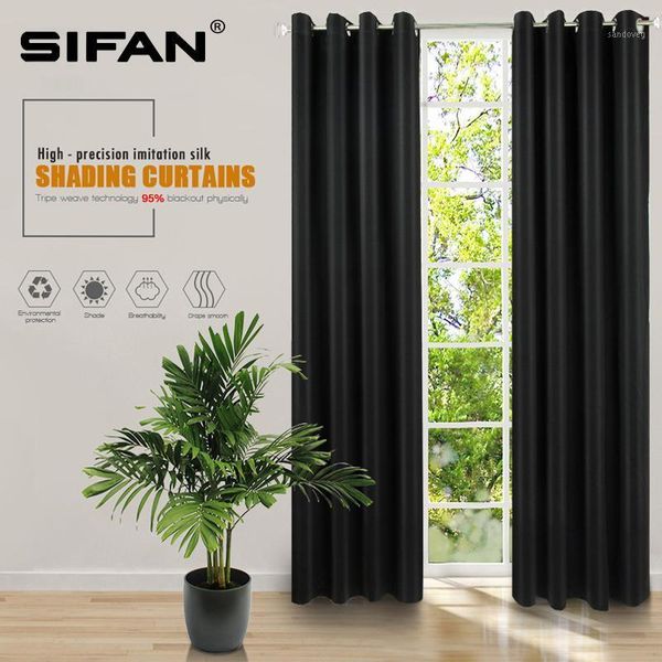 black solid color polyester 95% blackout curtains for living room the bedroom for kitchen window curtains1
black solid color polyester 95% blackout curtains for living room the bedroom for kitchen window curtains1