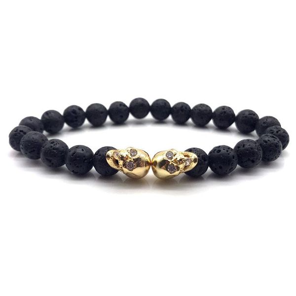 charm bracelets skull men bracelet 2021 fashion vintage 8mm lava stone beaded for jewelry gift, Golden;silver
charm bracelets skull men bracelet 2021 fashion vintage 8mm lava stone beaded for jewelry gift, Golden;silver