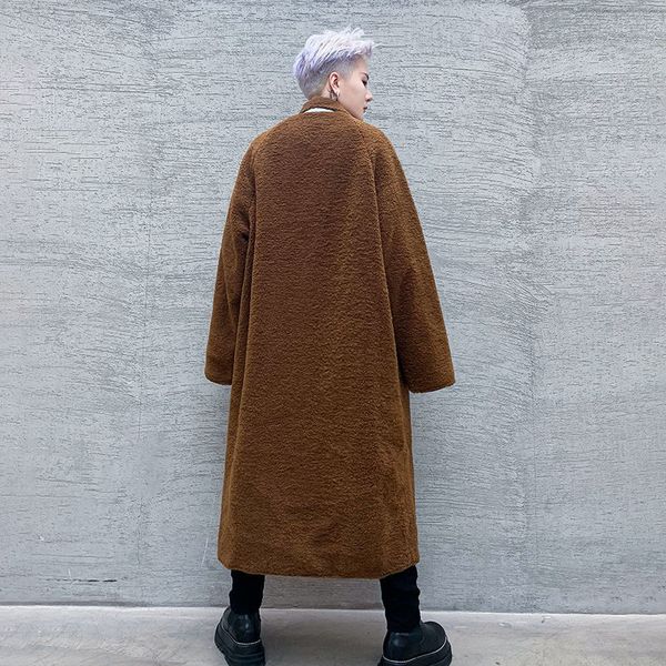 2021 new new winter thick fleece long male on knee of street loose jacket omnr, Tan;black
2021 new new winter thick fleece long male on knee of street loose jacket omnr, Tan;black