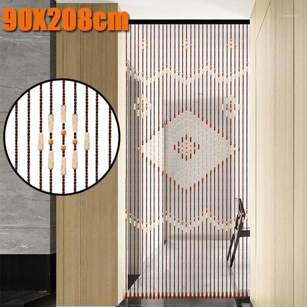 curtain & drapes 31 line 90x208cm wooden door blinds handmade screen beads room divider non-toxic no smell1
curtain & drapes 31 line 90x208cm wooden door blinds handmade screen beads room divider non-toxic no smell1