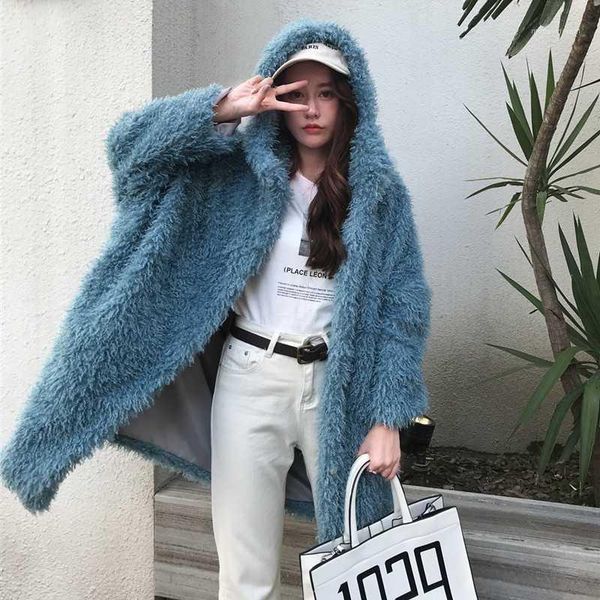 women's fur & faux wool coat fashion winter women plus size thick warm overcoat turn down collar jacket d1361, Black
women's fur & faux wool coat fashion winter women plus size thick warm overcoat turn down collar jacket d1361, Black