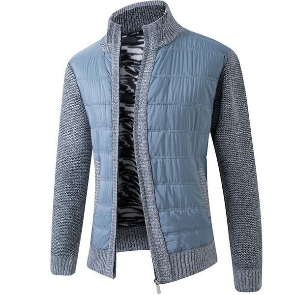 winter men's fleece tide sweatercoat high collar patchwork warm cardigan causal knitted male clothing, White;black
winter men's fleece tide sweatercoat high collar patchwork warm cardigan causal knitted male clothing, White;black