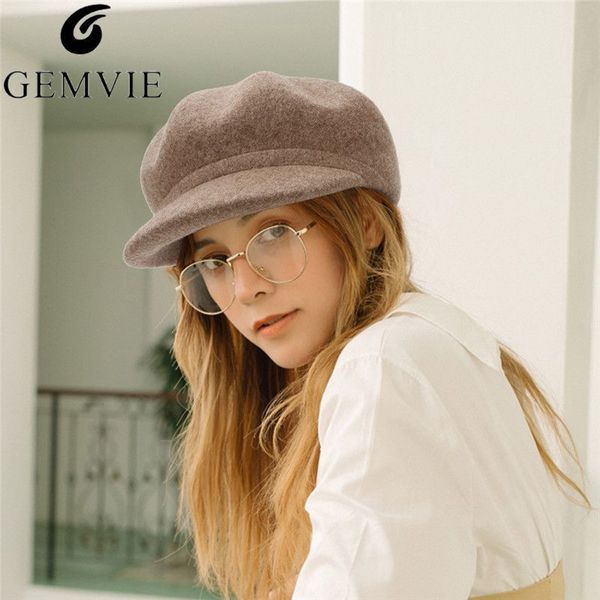 gemvie autumn winter hat cashmere wool felt newsboy cap for women baker boy cap solid color lady warm elegant octagonal hat t200104, Blue;gray
gemvie autumn winter hat cashmere wool felt newsboy cap for women baker boy cap solid color lady warm elegant octagonal hat t200104, Blue;gray