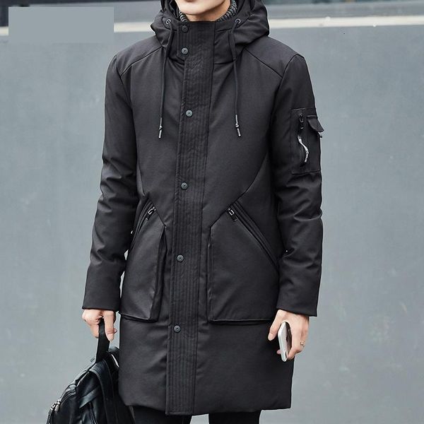 2020 winter jacket coat men duck down jacket men long black parkas slim fit korean fashion hooded male
2020 winter jacket coat men duck down jacket men long black parkas slim fit korean fashion hooded male