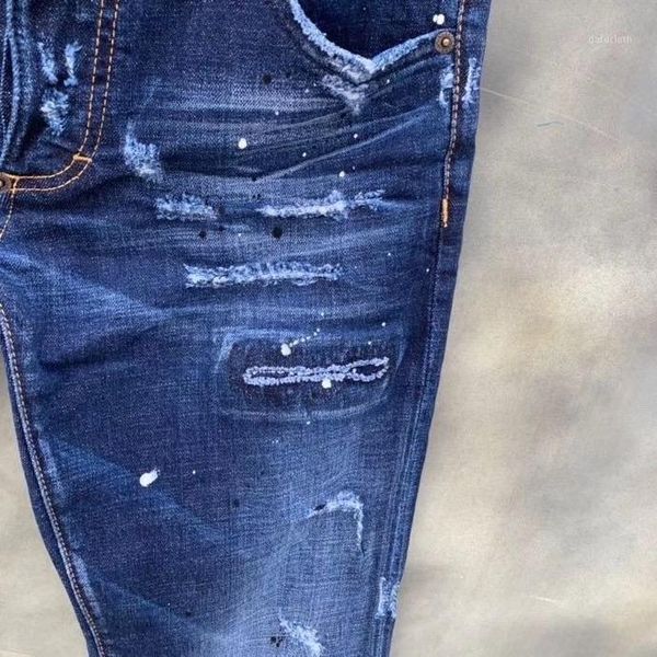 hk09873 fashion men's jeans 2020 runway luxury european design party style men's clothing1, Blue
hk09873 fashion men's jeans 2020 runway luxury european design party style men's clothing1, Blue