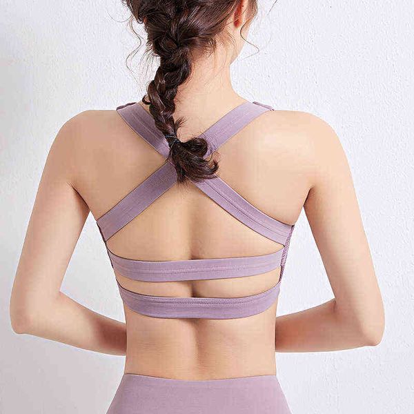 women's tanks camis 2022 cross back bra running breathable gathering shockproof yoga cloth leisure sports underwear women, White
women's tanks camis 2022 cross back bra running breathable gathering shockproof yoga cloth leisure sports underwear women, White