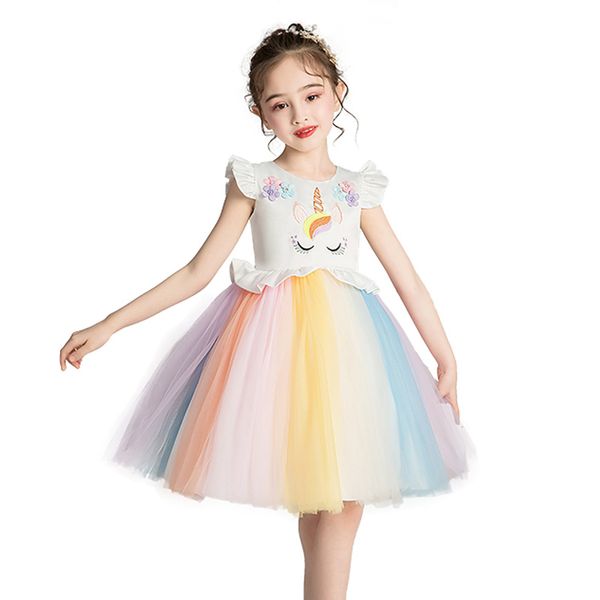Girls' Dresses Fashion princess children' skirt trend breathable lace mesh flower embroidery clothing (2992, White;blue
Girls' Dresses Fashion princess children' skirt trend breathable lace mesh flower embroidery clothing (2992, White;blue